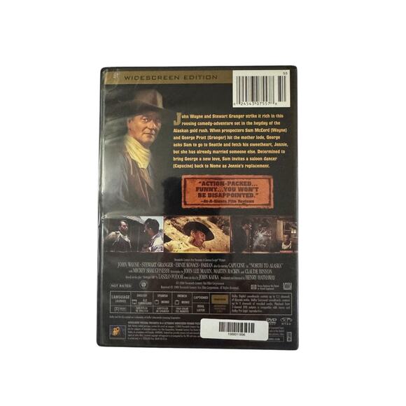 John Wayne North to Alaska DVD Widescreen New Sealed - Picture 2 of 2